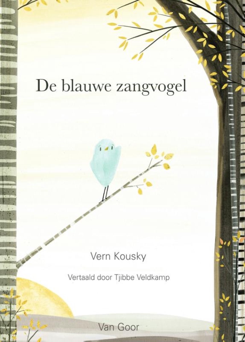 De blauwe zangvogel