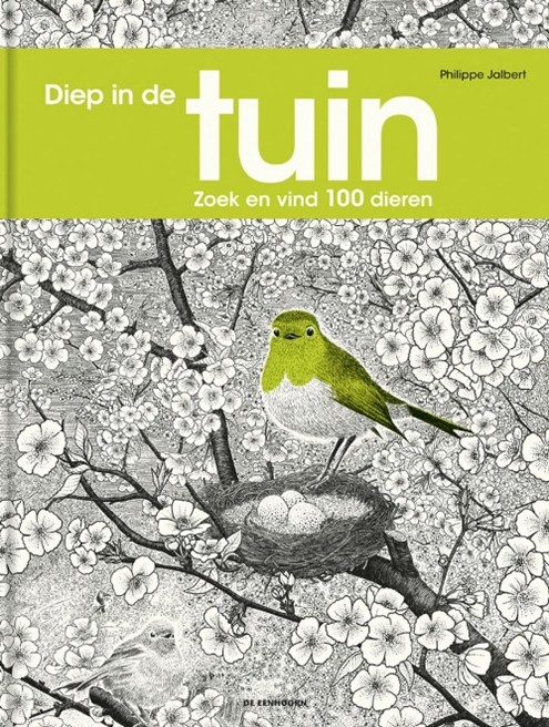 Diep in de tuin. Zoek en vind 100 dieren