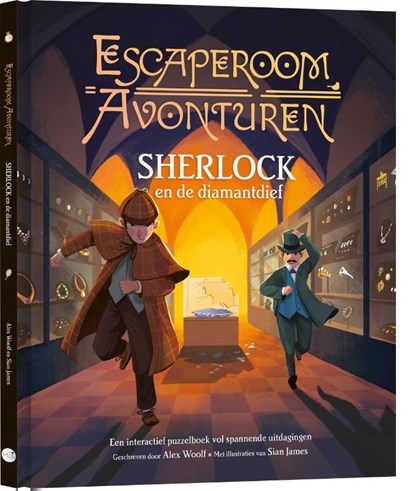 Escaperoom avonturen. Sherlock en de diamantdief